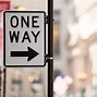 Image result for One Way Sign Clip Art