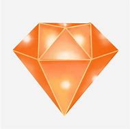 Image result for Orange Diamond Clip Art