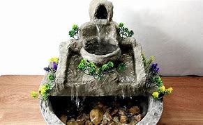 Image result for Cement Waterfall