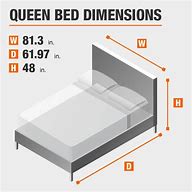 Image result for Queen Bed Frame Dimensions NZ