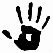 Image result for Hand Print Clip Art