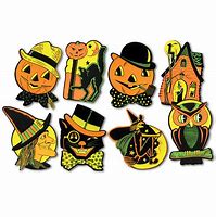 Image result for Vintage Halloween Cutouts