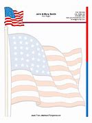 Image result for American Flag Stationery