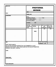 Image result for Adjustable Proforma Invoice Template