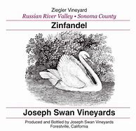 Image result for Joseph Swan Zinfandel Redux Vine Hill School Road