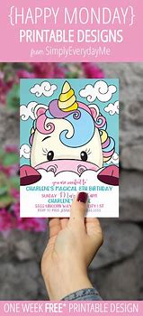 Image result for Monday Unicorn
