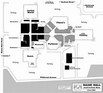 Image result for Maine Mall Layout