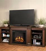 Image result for 70 Inch TV Stand with Fireplace Electric