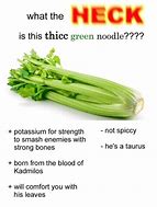 Image result for Celery Phone Meme