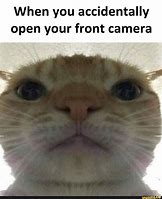 Image result for Open Front Camera Meme