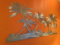 Image result for beach metal framed decor