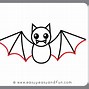 Image result for Cartoon Drawing of a Red Bat