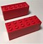 Image result for LEGO 2X6 Size