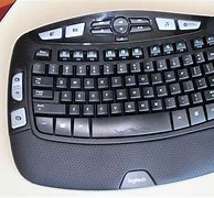 Image result for Logitech Wireless Wave Keyboard