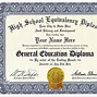Image result for What Does an Online GED Certificate Look Like