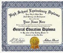 Image result for KY GED Certificate