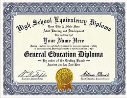 Image result for GED Certificates Printable