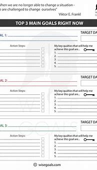 Image result for Goal Steps Worksheet