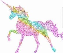 Image result for Glitter Unicorn Silhouette