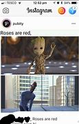 Image result for Roses Are Red Groot Meme