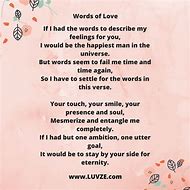 Image result for Feelings of Love Poem
