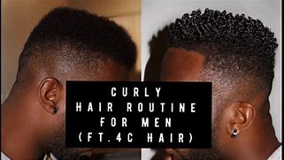 Image result for 4C Hair Type Men