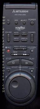 Image result for Mitsubishi VCR Remote