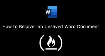 Image result for Recover Unsaved Excel