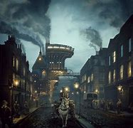 Image result for Dystopian Steampunk
