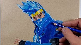 Image result for Fortnite Ninja Drawing