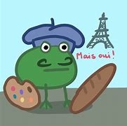 Image result for French Frog Meme