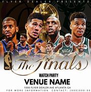 Image result for NBA Finals Score Poster