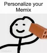 Image result for Stickman Throwing a Brick Meme