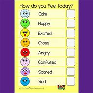 Image result for How Do You Feel Today Worksheet