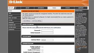 Image result for D-Link Router Password Change