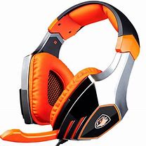 Image result for Orange Headphones