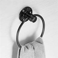 Image result for Matte Black Towel Ring