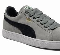 Image result for Puma Grey Suede Sneakers