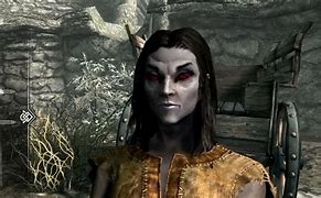 Image result for Female Dark Elf in Skyrim