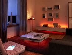 Image result for Philips Hue Living Room Ideas