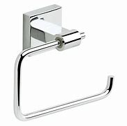 Image result for Chrome Wall Mounted Toilet Paper Holder