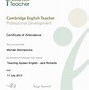 Image result for English Teaching Certificate