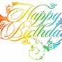Image result for Happy Birthday Clip Art Transparent Background