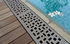 Image result for Pool Deck Drain Grates