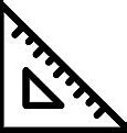 Image result for Triangle Ruler Icon