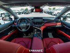 Image result for Toyota Camry XSE Red Leather Interior