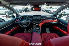 Image result for New Toyota Camry XSE Red Interior