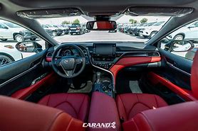 Image result for Toyota Camry Red and Black Modded Interior