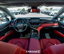 Image result for Camry XSE Pearl White Red Interior