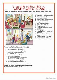 Image result for Historic Then and Now Worksheet